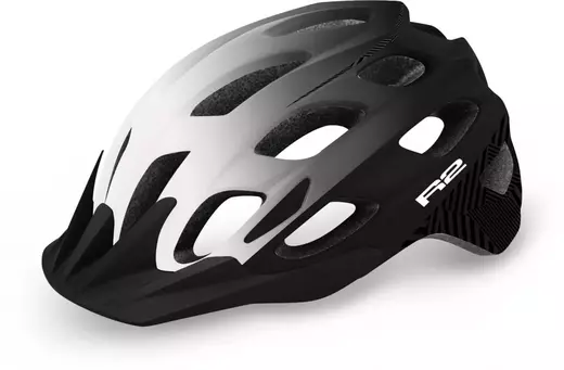 cyklistická přilba R2 Clif bílá/černá mat