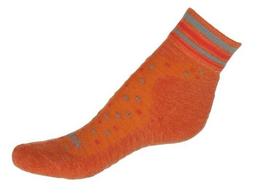 Trekové ponožky Moira Plyš dětské oranžová vel. 4-5