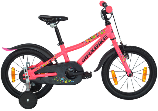 dětské kolo Maxbike 16" růžová