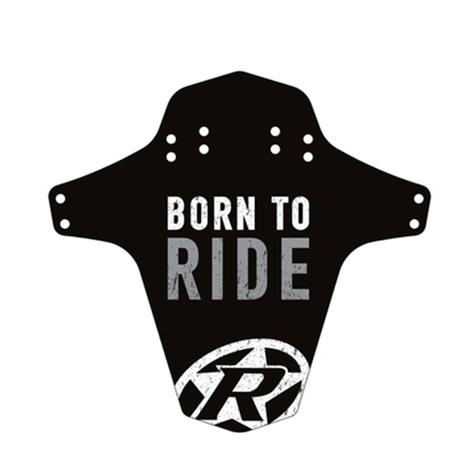 Blatník přední Reverse MudGuard Born to ride Black / šedá