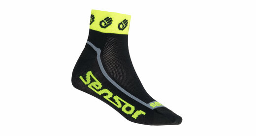 SENSOR PONOŽKY RACE LITE černo-žluté vel. 35-38