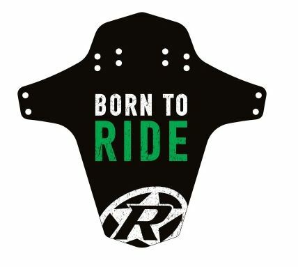Blatník přední Reverse MudGuard Born to ride Black / Green