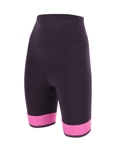 GIADA LUX SHORTS / KRAŤASY - VG - tmavá fialová/růžová L