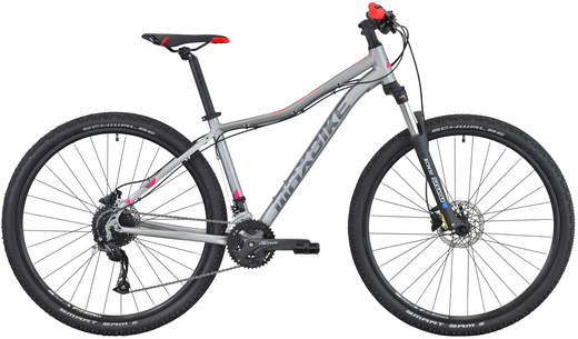Dámské horské kolo Maxbike  lady 29"/15" šedá/červená