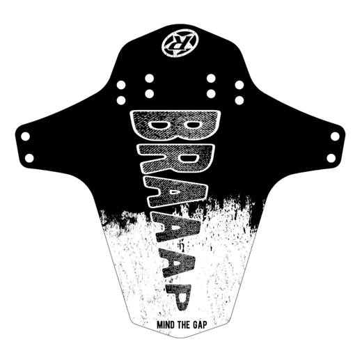Blatník přední Reverse MudGuard Reign in MUD černá/bílá Braap