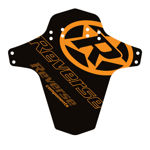 Blatník přední Reverse MudGuard Reign in MUD černá/oranž hvězda