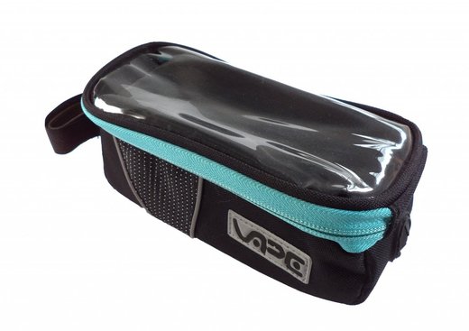Brašna  Vape na mobil XL světle tyrkysový zip