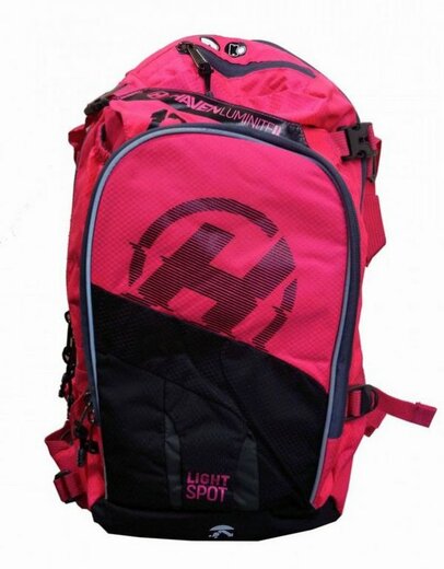 Batoh HAVEN LUMINITE II 12l černo/růž bez rezervoáru