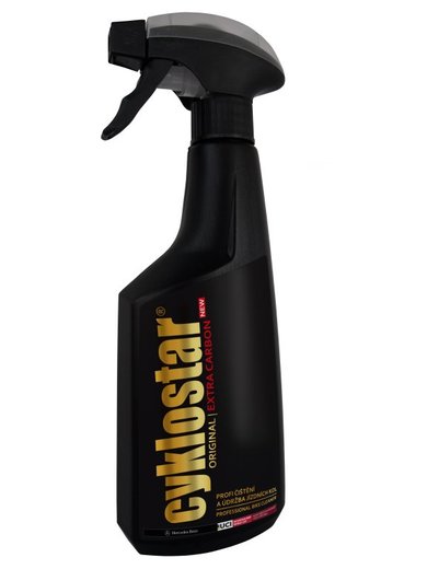 ČISTIČ KOL CYKLOSTAR ORIGINÁL EXTRA CARBON 0.5L ROZPRAŠOVAČ