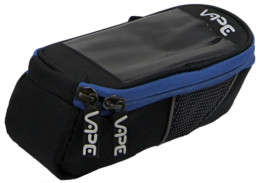 Brašna Vape SMB přední na mobil černý/modrý zip
