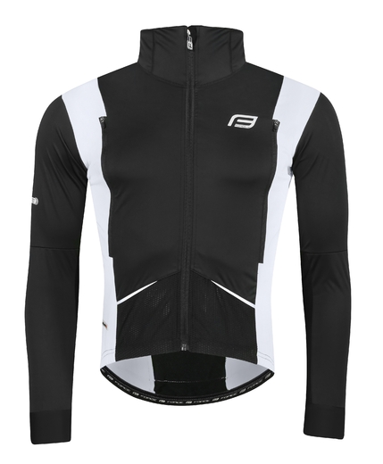 bunda FORCE X58 pánská neprofuk, černo-bílá vel. M