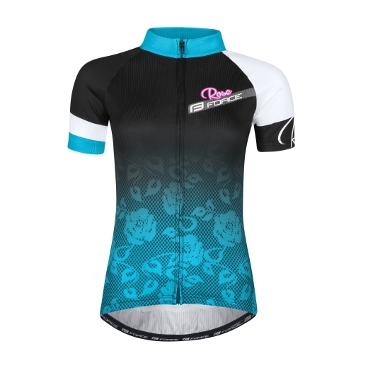 dámský dres zn. Force Rose - černo-modrý