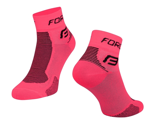 ponožky FORCE 1, růžovo-černé