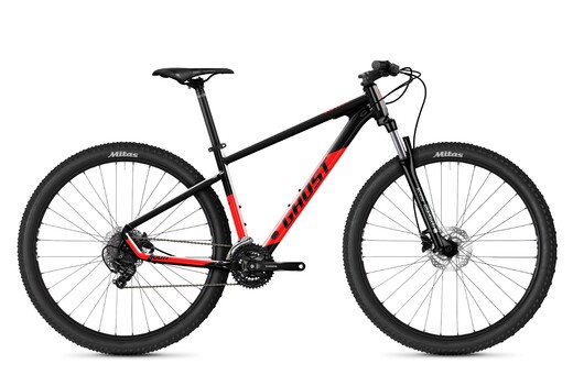 GHOST 2022  KATO Base 27,5" - Black / Red Gloss velikost XS