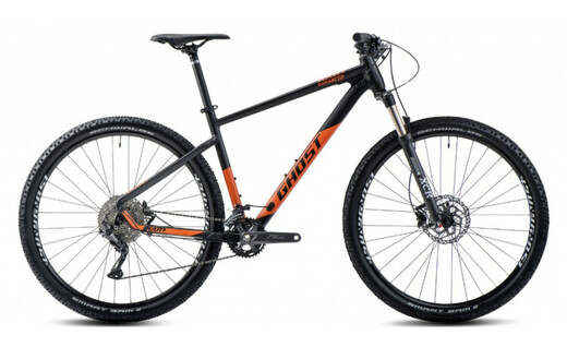 GHOST Kato Advanced 29"  Black/Monarch Orange Matt 2x10 shimano