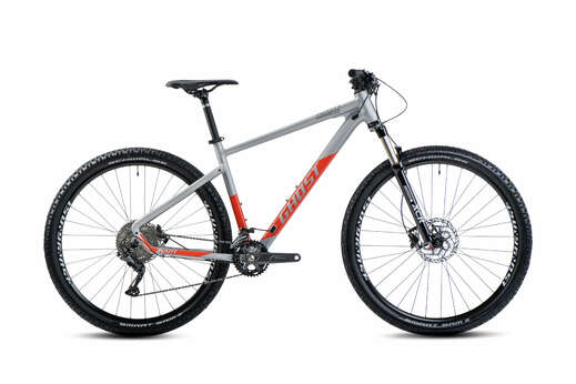 GHOST 2022  KATO Advanced 29 - matná Light Grey / Dark Orange  L