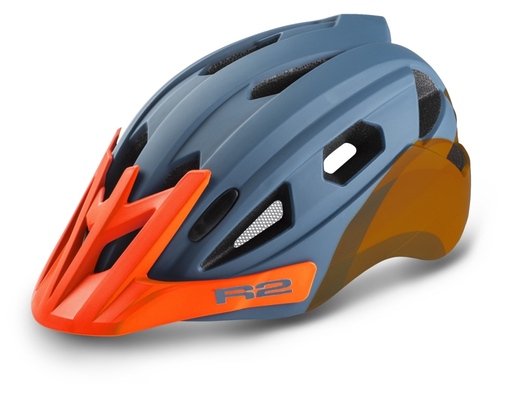 CYKLISTICKÁ HELMA R2 WHEELIE  modrá tm./oranž mat