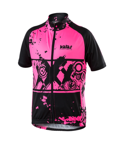 Dětský dres Kalas - černo-růžový