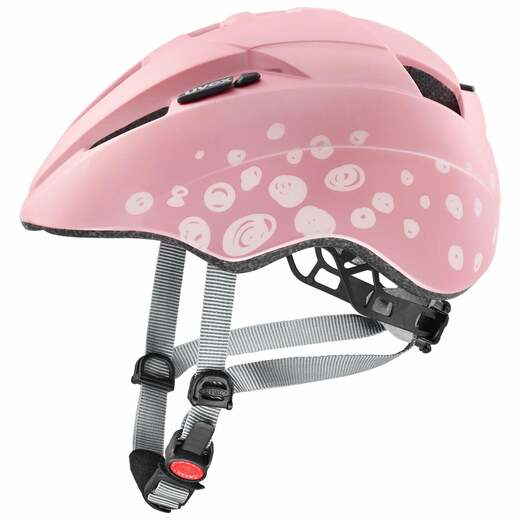 2023 UVEX KID 2 CC PINK POLKA DOTS MAT