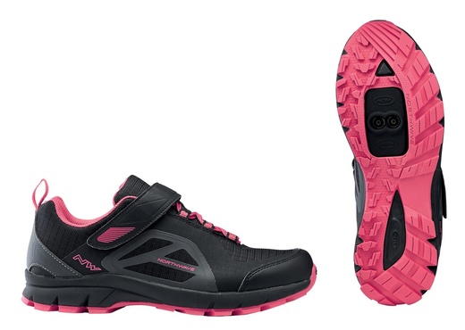 Dámské  Northwave Escape Woman Evo Black/Fuchsia
