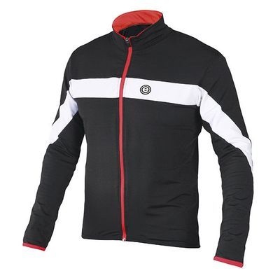 PÁNSKÝ DRES Etape XXL černý s reflexním bílým pruhem zateplený