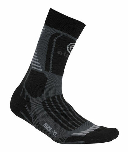 zimní ponožky Etape Cross, černá/šedá vel. S