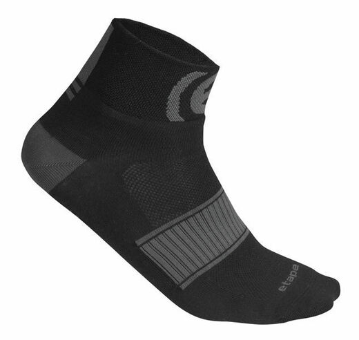 sportovní ponožky Etape Sox, černá/šedá