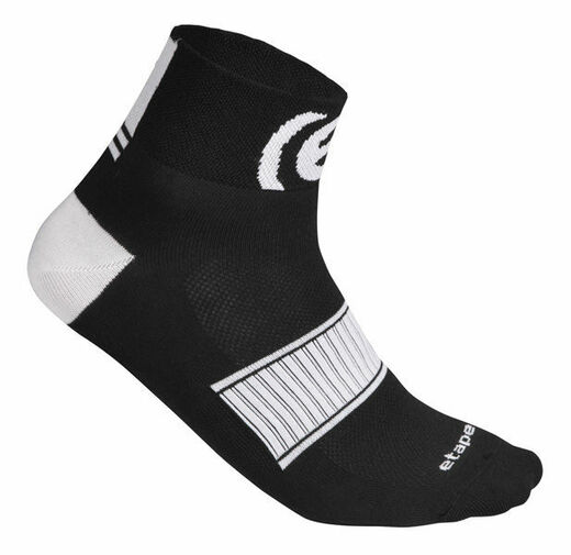 sportovní ponožky Etape, černá/bílá