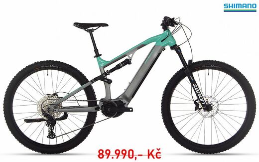 elektrokolo HALDEN 2.0 PRO šedý tyrkys M/17"