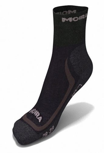 Funkční ponožky Moira Eks černo-šedé vel. 3