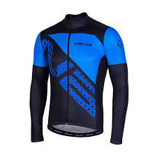 zateplený dres s dl. rukávem Nalini modrý  4XL