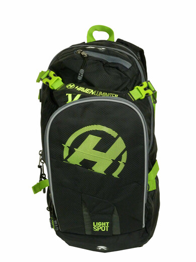 Hydratační batoh HAVEN LUMINITE II 12l black/green