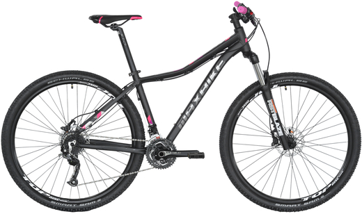 Maxbike Lady 3x9 29" černý mat+fialová, vel. 15"