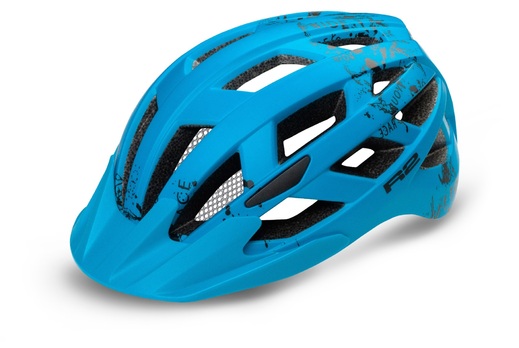 CYKLISTICKÁ HELMA R2 LUMEN JUNIOR modrá mat