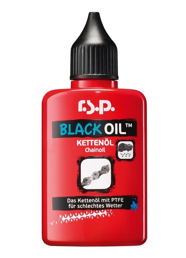 R.S.P.    Olej  na řetěz BLACK OIL 50 ml