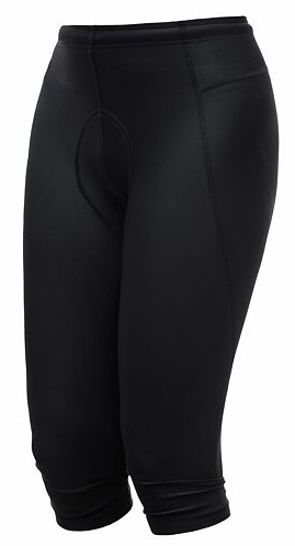Kalhoty 3/4 dámské SENSOR CYKLO ENTRY true black XL