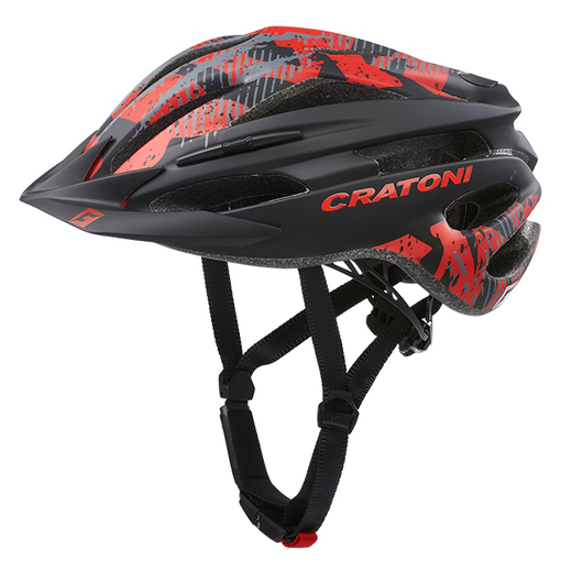 Cratoni Pacer model pro menší hlavy čer/červená