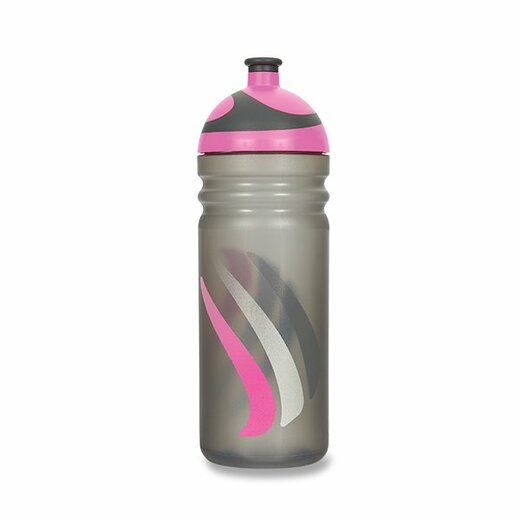 zdravá lahev 500ml černo-růžová
